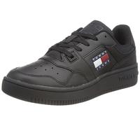 Tommy Jeans Women TJW RETRO BASKET ESS, Triple Black, 39 EU