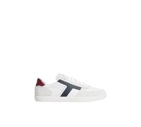 Tommy Jeans - Zapatilla de skater Tribeca de cuero y ante - Shoes - Hombre - Blanco - 40 EU -
