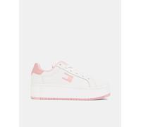 Tommy Jeans Zapatillas de piel con plataforma de Tommy Jeans. Rosa 41