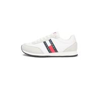 Tommy Jeans Zapatillas deportivas bajas 'CLASSIC' gris claro / rojo / negro / blanco 43 gris claro / rojo / negro / blanco