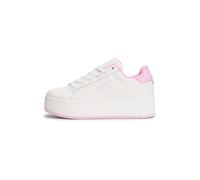 Tommy Jeans Zapatillas deportivas bajas ecru / rosa claro, Talla 39