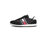Tommy Jeans TJM Classic Runner Em0em01709 - Tenis Bajos para Hombre, Black, 44 EU