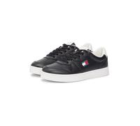 Tommy Jeans The Greenwich Leather En0en03006 Low Top para Mujer, Negro, Talla 38 EU, Negro, 38