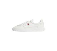 Tommy Jeans The Greenwich Edge Leather EM0EM01762 Low Top para Hombre, Color Blanco (Crudo), Talla 9