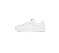 Tommy Jeans Zapatillas Mujer Low Profile Greenwich Cuero elegante Blanco 40