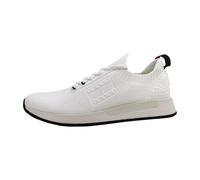Tommy Jeans Zapatillas para Hombre Runner Sneaker Zapatillas de Deporte, Blanco (Ecru), 45