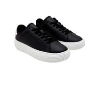 Tommy Jeans Zapatillas para Mujer Sneaker con Suela Cupsole, Negro (Black), 38