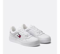 Tommy Jeans Zapatillas Deportivas de Baloncesto para Hombre, Blanco, 41 EU