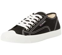 Tommy Jeans Zapatillas sneaker Hombre Flexible Outsole con cordones, Schwarz (Negro), 46