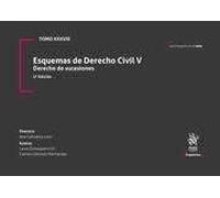 Tomo XXXVIII Esquemas de Derecho Civil V. Derecho de sucesiones 5ª Edición