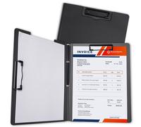 Tomorotec A4 Size Nursing Foldable Cover Clipboard with Pen Holder PP Foam Stationery Document Holder File Organizer Folder Writing Pad for