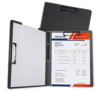 Tomorotec Portapapeles plegable de enfermería tamaño A4 con soporte para bolígrafos, soporte de espuma de polipropileno, soporte para documentos, organizador de archivos, bloc de escritura para