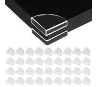 Tomorotec - Protectores de Esquinas Delgados y Transparentes, Protectores de Esquinas para Seguridad del bebé para Muebles, mesas Delgadas, Ventanas, Cama, etc