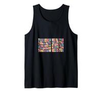 Tomorrow Needs You Positive Mindset Motivational Quote Camiseta sin Mangas