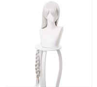 Tomorrow's Ark Ghost Shark Silver Loose Cannabis Braid cosplay game wig