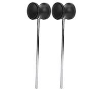 Tomotato 2 Piezas Pedal de Bombo Mazo Martillo Kick Drum Pedal Batidor Mazo con Cabeza de Fieltro Pedal de Tambor Ligero y Duradero para Bombo