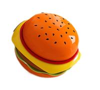 Tomotato 6 Piezas Platos para Mojar, Platos Pequeños para Aperitivos con Forma de Hamburguesa, Mini Cuencos Apilables para Salsa de Soja para Barbacoa, Fiesta, Merienda, Postre, Cocina