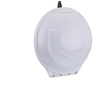 Tomotato Bolsa Trasera para Motocicleta, contenedor de Maletero de Viaje para Scooter, Caja portaequipajes para Motocicleta de Gran Capacidad para la mayoría de Almacenamiento de Equipaje (Blanco)