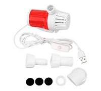 Tomotato Bomba de Agua Sumergible para Pecera, Ultra Silenciosa Desmontable de Frecuencia Variable con Alta Elevación (5W)