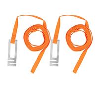 Tomotato Cinturón de colmena portátil para apicultura, 2 piezas, tira de poliéster resistente de 5m, para fijar y asegurar cajas de abejas (Naranja)