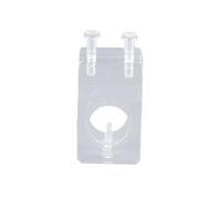 Tomotato Clip Fijador de Manguera de Acuario, Soporte de Tubería de Agua Transparente y Grueso para Tanque de Peces, Accesorio de Fijación para Filtro