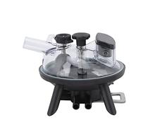 Tomotato Colector de Leche, Garra de ordeño 240 CC, Válvula de Aire Ajustable, Máquina de ordeño