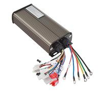 Tomotato Controlador de Scooter Eléctrico, 48V 60V 64V 72V 2000W 18 Tubos Controlador de Motor sin Escobillas de Bicicleta Eléctrica de Aleación de Aluminio para Scooter de Bicicleta Eléctrica