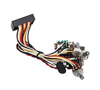 Tomotato Electric Bass Preamp Circuit, Circuito Preamplificador Ecualizador EQ para Guitarra Bajo Mejora Calidad de Sonido con Caja Plástico Metal Terminales Sensibles para Bajista