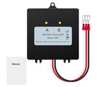 Tomotato Equalizador de Batería 24V, Automático de Balance de Voltaje, Compatible con Baterías Ácido, Litio, NI-MH, LFP, para Automóviles, Barcos, Motocicletas, Paneles Sol