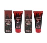 Tomotato Fake Blood Gel, Gel Coagulada Falsa Lavable Efectos Realistas Textura Pegajosa para Maquillaje Escénico, 2 Piezas 50g para Fiestas y Disfraces de Payasos Monstruos Bromas