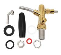 Tomotato Grifo de Cerveza de Latón y Acero Inoxidable G5/8 | Grifo De Cerveza De Laton Y Acero Inoxidable Con Rosca G5 8 Para Barriles De Cerveza Y Refrescos En Bares Y Hogares