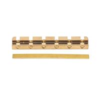 Tomotato Guitar Nut Ajustable de Latón, 42mm para Guitarra Eléctrica ST, con Arandela de Latón para Control de Altura de Cuerdas