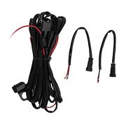 Tomotato Interruptor para Manillar de Motocicleta, Conector Impermeable LED para Faros Antiniebla, para ATV y Scooter (SOY)