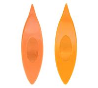 Tomotato Lanzaderas de Encaje, 2 Piezas de Herramientas de Artesanía de Plástico para Tejer a Mano y Costura DIY, Accesorios para Labores de Ganchillo y Manualidades, para Regalos (12043 naranja +