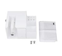 Tomotato Máquina Automática para Abanico de Pestañas, con 2 Cajones Deslizantes y Almacenamiento Lateral Amplio, Diseño en Acrílico Resistente para Salones de Belleza Profesionales