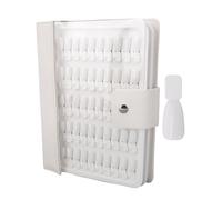 Tomotato Muestrario de Colores de Uñas, Libro Muestras 150 Portaesmaltes Organizador Portátil con Tapas de PU para Salón Hogar DIY