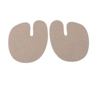 Tomotato Plantillas de Antepeu para Chanclas, Autoadhesivo, Material de Cuero, Previene la Fricción de la Piel, Soporte de para una Marcha Estable, Adecuado para Sandalias y Z (Color de albaricoque)