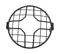 Tomotato Protector de Faro para Moto, Rejilla de Malla Protectora Cubierta Universal para Faros de 6.5 Pulgadas, Cubierta Protectora de Malla Metálica para Motocicleta (Sección Transversal)
