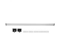 Tomotato Riel Corredizo de Mesa de 40 Pulgadas de Aleación de Aluminio Anodizado, Soporte Resistente Diseño Extraíble con Clip para Caravanas Yates Talleres Cocinas