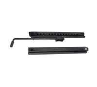 Tomotato Riel Deslizante del Asiento, Kit Universal de 315 mm con Acero Laminado en Frío para Desplazamiento Suave y Fácil Instalación para Asientos de Automóvil y RV