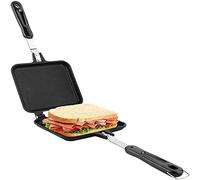 Tomotato Sartén Antiadherente de Doble Cara,Sarten Tortilla Patatas,Sartén Multifunción Cuadrada de Cocina para Tortillas Sándwiches Tostadora