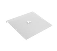 Tomotato Tabla de Cortar Acrílica Transparente para Cocina, Tabla de Picar Anti Deslizante para Frutas Verduras Carnes Pan, 1 Unidad (400x330mm / 15.7x13in (Include Bending 30mm))