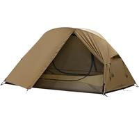 TOMOUNT Tienda de campaña ultraligera de nailon para 2 personas, tamaño pequeño, 4 temporadas, impermeable y resistente al viento, compacta para senderismo, camping, exterior