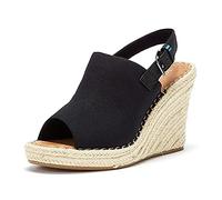 TOMS 10013451, Sandalias con Punta Cerrada Mujer, Negro (Black 000), 36 EU