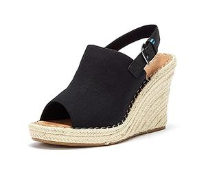 TOMS 10013451 Sandalias de Senderismo, Mujer, Negro (Black 001), 39 EU (6.5 UK)