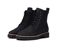 TOMS Alaya, Botas de Moda Mujer, Negro Negro Nubuck Sintético, 40 EU