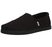 TOMS ALP FWD, Mocasín Plano Hombre, Lona de algodón Reciclado Negro, 46 EU
