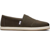 TOMS ALP FWD, Mocasín Plano Hombre, Canteen Recycled Cotton Waxed Canvas, 42 EU