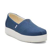 TOMS ALP Midform, Mocasín Plano Mujer, Azul Mayólica, 37 EU