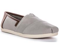 Toms Alpargata 3.0 Vegan Cuero Trim Slip On Espadrilles Verde Hombre EU 41-46